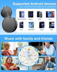 Android Tracker Tags – 4 Pack 2 Year Battery IP65 Waterproof