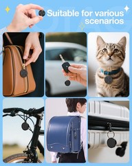 Android Tracker Tags – 4 Pack 2 Year Battery IP65 Waterproof