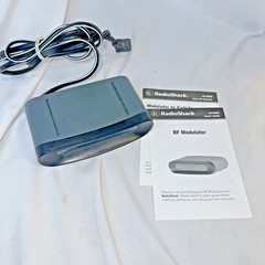 RadioShack RF Modulator 15-2526 Video Component Adapter. NOS. Good for Gaming TV