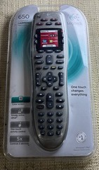 Logitech Harmony 650 Universal Color Screen Remote Silver New Sealed