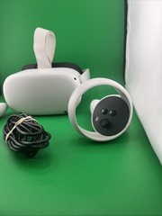 Oculus Quest 2 Virtual Reality 128gb w/Controllers In Good Condition (T33)