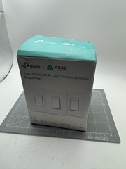 TP-LINK Kasa Smart HS220P3 Wi-Fi Dimmer Light Switch 3-Pack Single Pole