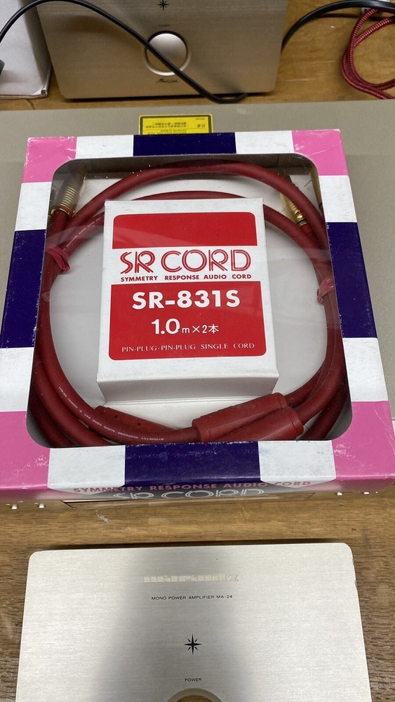 Namiki Symmetry Response Cord Interconnects (made in Japan) – RCA – 1.0M