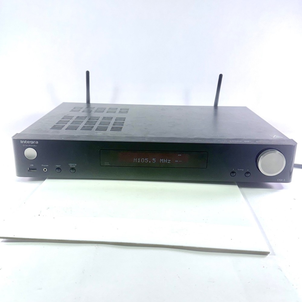 Integra DSX-3 5.1 Channel Network Home Theater Receiver Bluetooth Wi-Fi Works