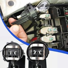 2PCs OE-Spec H7 Bulb Socket Retainer Holder Adapters & Headlight Bulb Socket Low