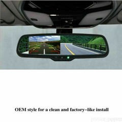 4.3‘’ Rear View Mirror Monitor No1 Bracket + Reversing Backup Camera Waterproof