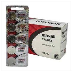 100 pc Maxell CR203 3V LITHIUM BATTERY Fresh (Made in Japan) EXP 2030