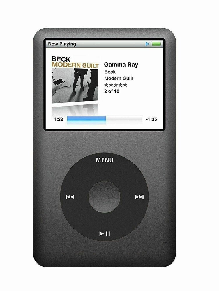 New Modded Apple iPod Classic 5th 6th 7th Generation 80GB 256GB 512G SSD 2000mAh