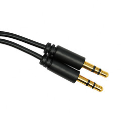 2-Pack -12ft 3.5mm AUX Audio Cable Male/Male Stereo Cord for Car, Phone, Speaker