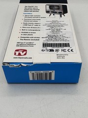 Supreme Tiny TV 2 Mini Television With Remote In Hand Brand New