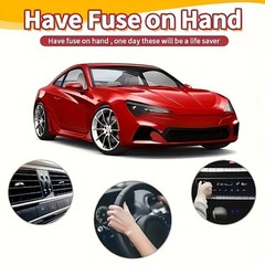 306PCS Car Fuse Kit – Auto Fuses with Tester & Puller