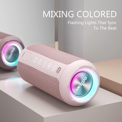 Versatile Bluetooth Speaker with 30 Hours Playtime for Home, Travel, and Parties