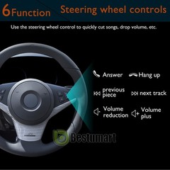 7″ Double Din Car Stereo IOS/Android MP5 Player FM GPS Navigation Bluetooth+CAM