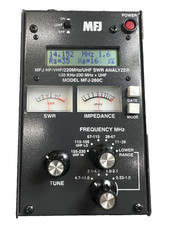 MFJ-269C Antenna Analyzer HF/VHF/UHF w/Soft-Side Case, AC Power Cord, and Manual