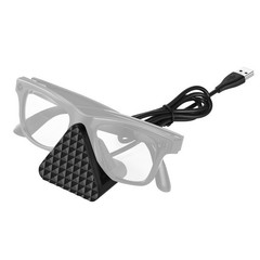 Smart Glasses Charging Dock Base with Indicator Lights and Sponge Protection