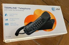 AT&T TR1909 Trimline telephone with 13 number memory,Open Box