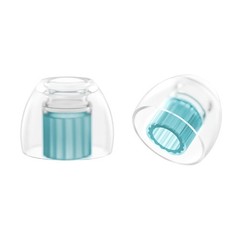 SpinFit W1 for IEM – MS – Patented Medical-Grade Silicone 1 Count (Pack of 2)