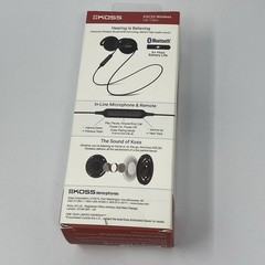 Koss KSC35 Lightweight Wireless Ear Clip Headphones and Remote