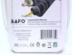 BAFO Premium 24K Gold Plated 3.5mm To RCA Stereo Audio Y-Splitter Cable 6′ 6FT