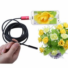 5M HD USB Endoscope waterproof 6 LED Borescope Inspection Camera For Android