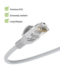 ANNKE 60ft 100ft CAT5E POE Ethernet Cable LAN RJ45 for Security IP Camera System