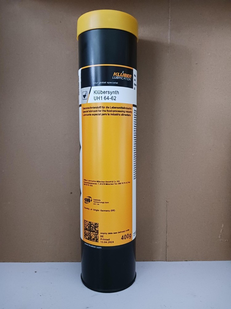 KLUBER Lubrication Klubersynth UH1 64-62 400g ( 14.1 oz) New free ship