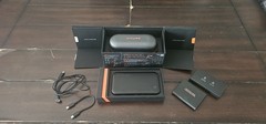 Viture Pro Smart AR Glasses, USB-C, Mobile Charging Dock, Accessories, Black
