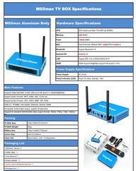 New 8K UHD 2026 Magabox 4GB RAM 128G WiFi 6 Voice Remote Ships Free From USA!