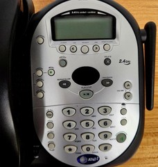 AT&T Corded Telephone Answering System Model 1487 TESTED w/ Pwr. Adapter, Manual
