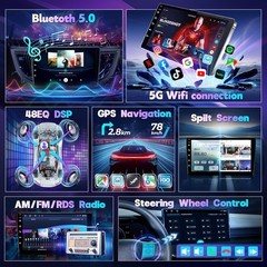 13.1” Car Stereo Radio For Chevy Silverado GMC Sierra 2014-2018 Carplay Android