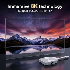 WE2USAT P6 Mini Android 14 TV Box, 4GB RAM 64GB ROM, with WiFi 6, 8K Ultra HD