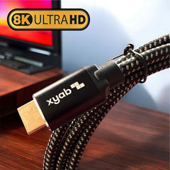 ULTRA HIGH SPEED HDMI Cable Certified 2.1 8K or 2.0 4K for HDTV PC Laptop Gaming