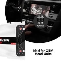[US SELLER] Taramps DS 440×4 2 Ohms Amplifier 440 Watts Rms 110×4 Watts