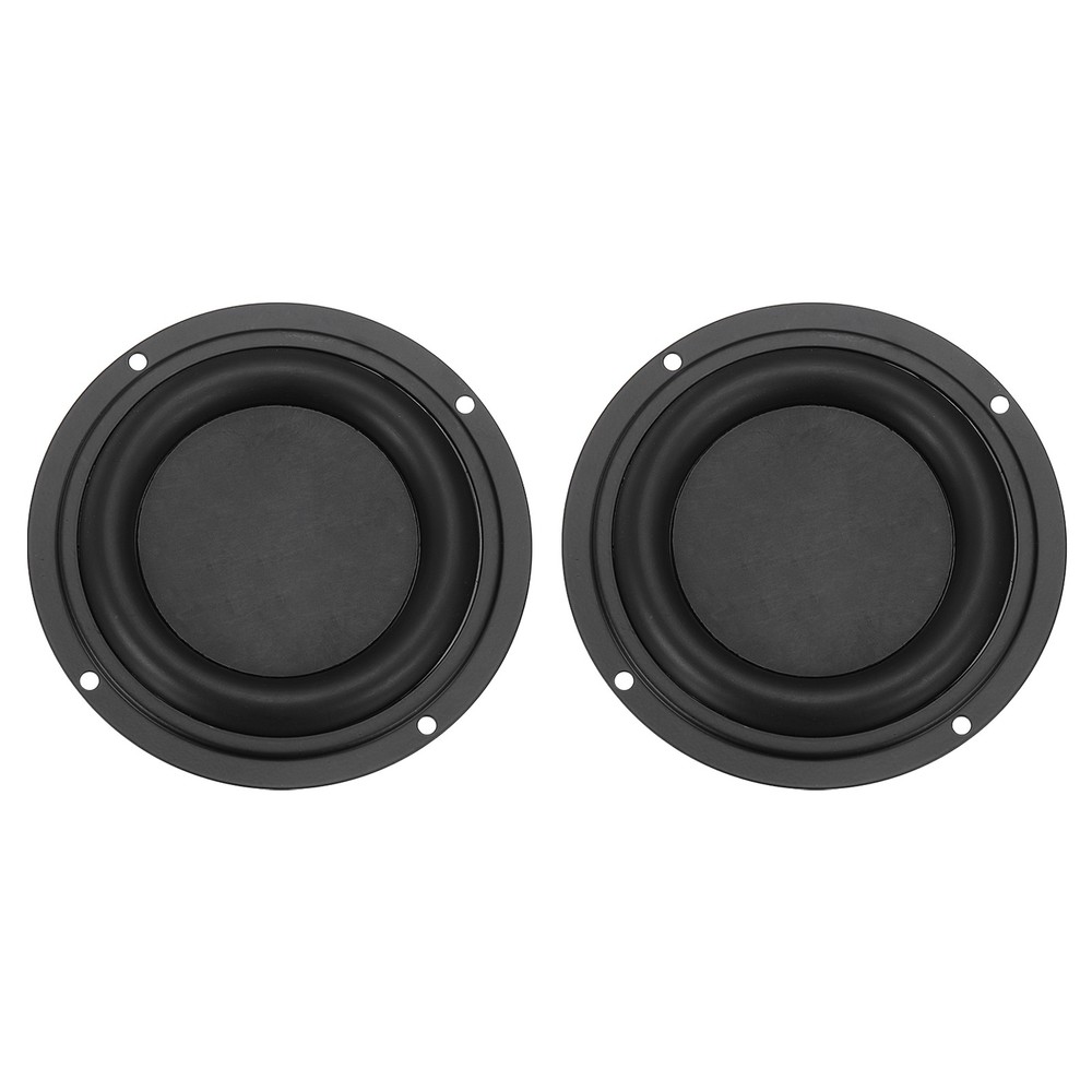 2 Pcs Passive Radiator 4 Inch Round Woofer Vibrating