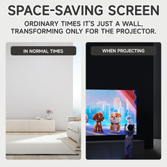 Single-Coat Projector Screen Paint for Vibrant 1080p & 4K Clarity – 32 Fl Oz