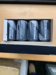 60ct-5pk Of 12each Duracell PROCELL Alkaline Battery D 12 Pack (PC1300) 410698