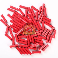 Wire 8 GA Butt Connectors Vinyl 8 Gauge AWG Terminals for car audio &more 10pcs