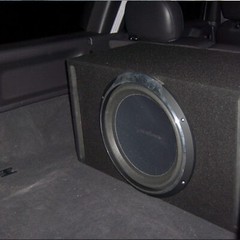 Sub woofer Enclosure Cabinet Speaker DJ Box Cover Carpet Wrap Charcoal 84″x78″