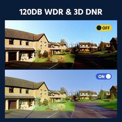 ANNKE 4K Dual Lens 180° View AI Color Night PoE Security IP Camera Two-Way Audio