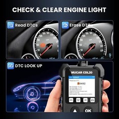 Mucar CDL20 OBD2 Car Engine Fault Diagnostic Scan Tool Auto OBD Code Reader