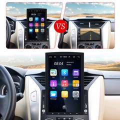 10″ 2 Din Android 13 GPS WiFi Vertical FM Touch Screen Player Car Stereo Radio