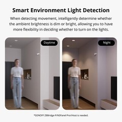 SONOFF SNZB-03 ZigBee PIR Motion Sensor Smart Home Detect Alarms for Android iOS