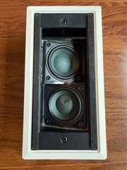 Bose Adapt iQ In-Wall Speaker II 1.0 Channel Wired White Rectangular 8 Ohm