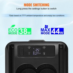 VEVOR Portable Car Refrigerator Freezer Compressor 15 L Single Zone for Car Home