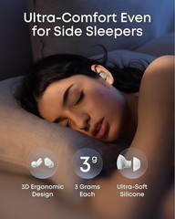 soundcore Sleep A30 by Anker Sleep Earbuds, Smart Active Noise Cancelling Sleep