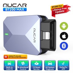 BT200 Max OBD2 Scanner AI Full System Free Updates IMMO SUS ABS DPF EPB SAS TPMS