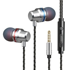In-Ear Wired Earphone 3.5mm Earbuds Earphones Music Sport Gaming Headset With mi