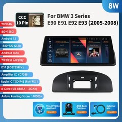 10.33″ Android 12 8+128GB Car GPS Stereo Head Unit For BMW 3 er E90 E91 E93 CCC