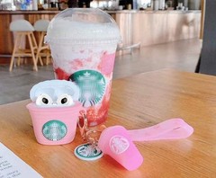 3D Cute Funny Cool Kawaii Fashion Ice Cream Cup for AirPods 3rd pink