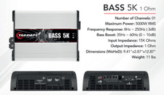 [US SELLER] Taramps Bass 5k Car Audio Amplifier 1 Ohm 5000 Watts FREE SHIPPING